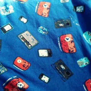 Retro tv and radios leggings TC